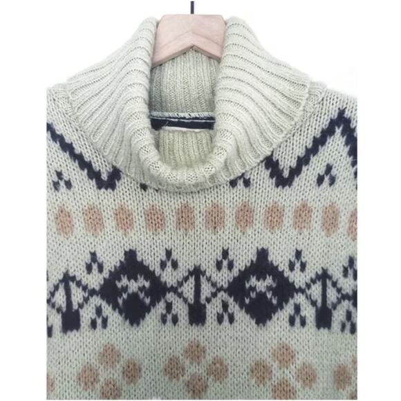 NEW Anthropologie Mint Green Turtleneck Women's Tunic Sweater Size: M - Picture 5 of 7